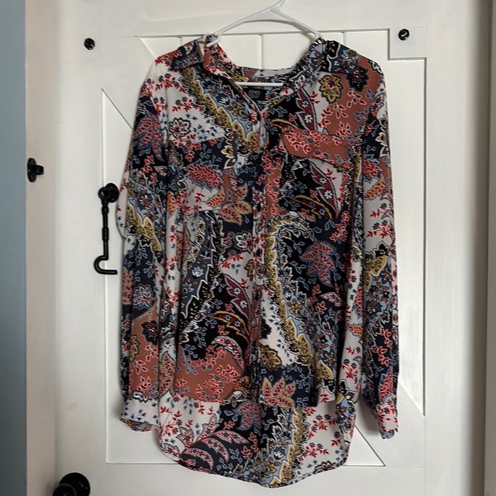 Floral Paisley Women's Top